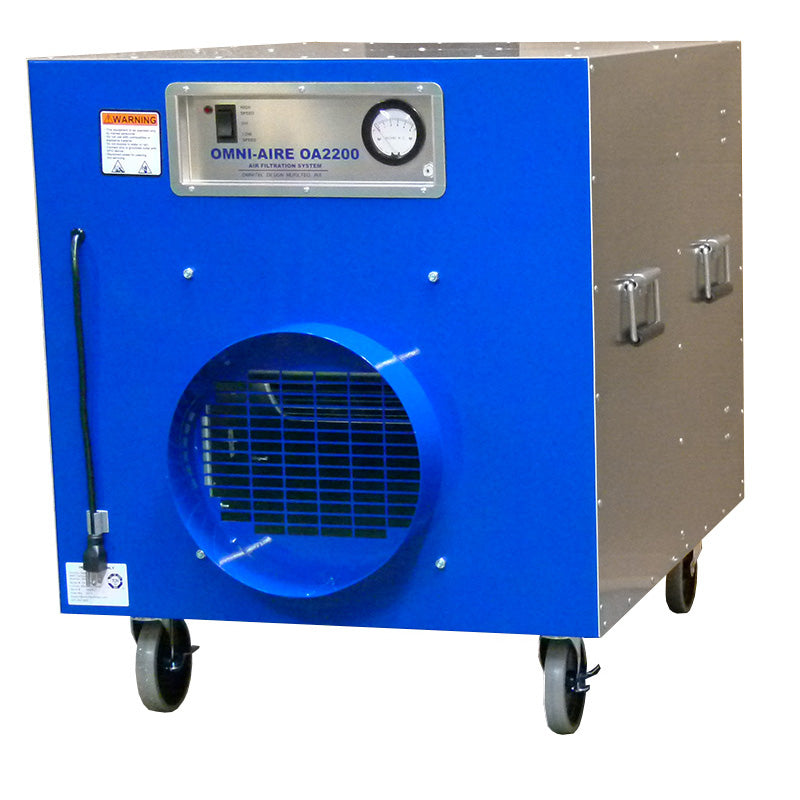 *Special Offer* OmniAire Negative Air Machine • HEPA Filter • 99.97% • #OA2200UL