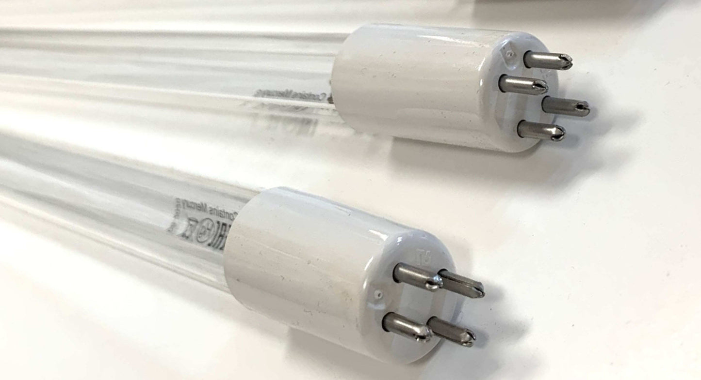UVGI Bulb Replacement • 12" Straight Tube • 16W • 2 pack • #SureUVC-2PK