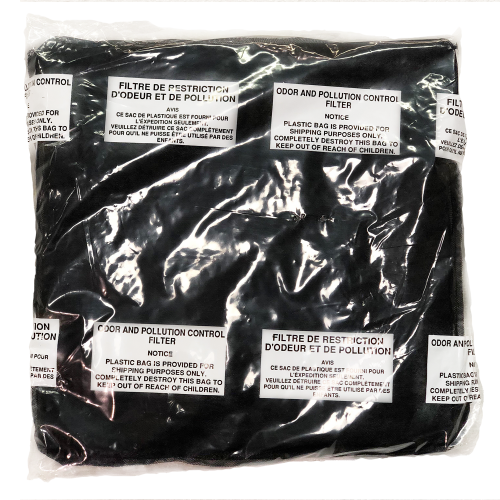 OdorGuard 600 • Carbon Pad Filter • 16"x16"x2" • #OG1616