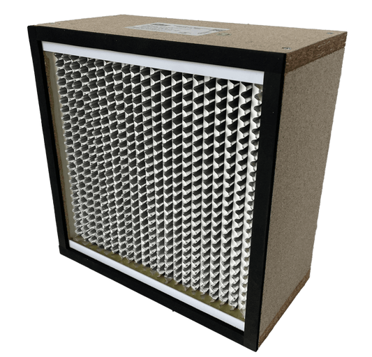 HEPA Certified Filter • 12x12x6 • 99.97% • Wood Frame • Standard Capacity • #OAH1212-10