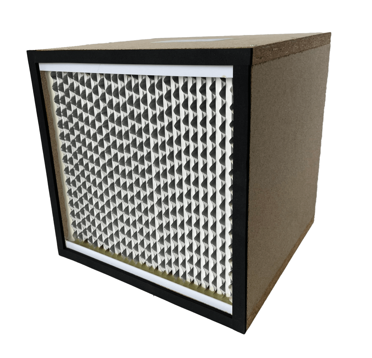 HEPA Certified Filter • 12x12x12 • 99.97% • Wood Frame • Standard Capacity • #OAH1212-20