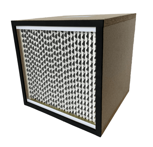 HEPA Certified Filter • 16x16x12 • 99.97% • Wood Frame • Standard Capacity •  #OAH1616-20