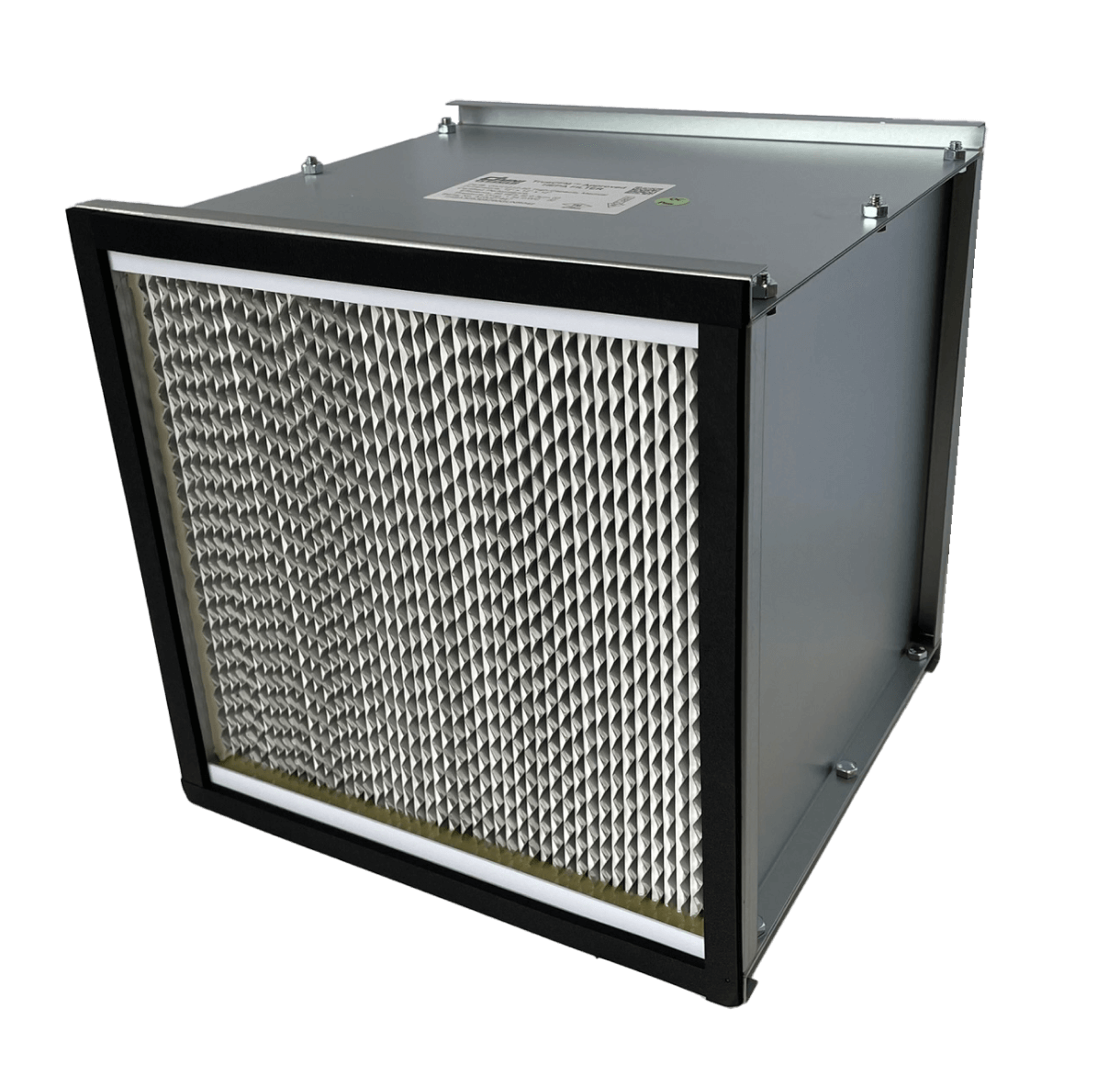 HEPA Certified Filter • 12x12x12 • 99.97% • Metal Frame • High Capacity • #OAH1212-30