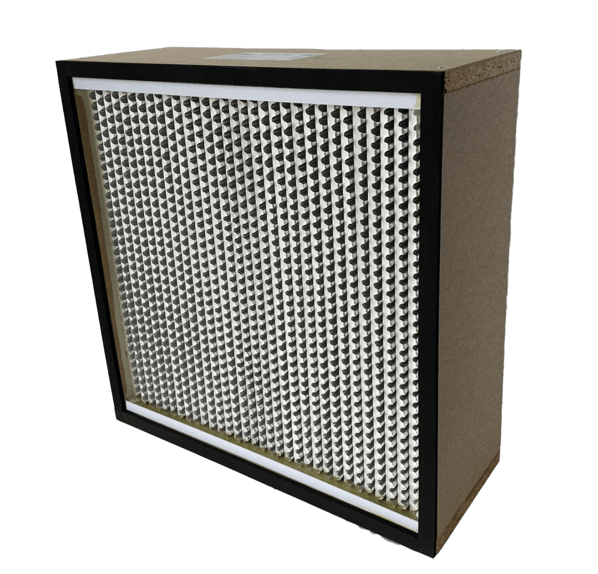 HEPA Certified Filter • 16x16x6 • 99.97% • Wood Frame • Standard Capacity • #OAH1616-10