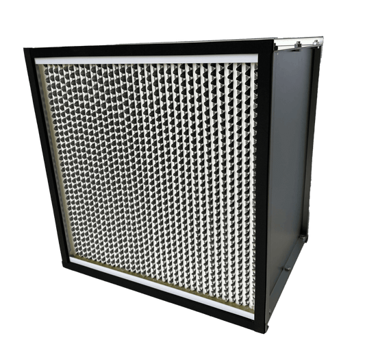 HEPA Certified Filter • 16x16x12 • 99.99% • Metal Frame • Standard Capacity • #OAH1616-40