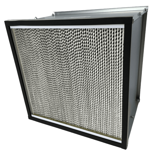 HEPA Certified Filter • 16x16x12 • 99.99% • Metal Frame • High Capacity • #OAH1616-50