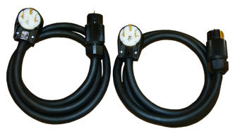 Power Cords for Vulcan Structural Heater • 8 Foot • 4 Prong • Set of Two • #EDPCORDKIT