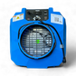 A blue OA600 Nitro portable air scrubber machine with a carbon filter, designed for odor and VOC removal.