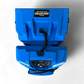 Top view of a blue OA600 Nitro portable air scrubber machine with a carbon filter, designed for odor and VOC removal.