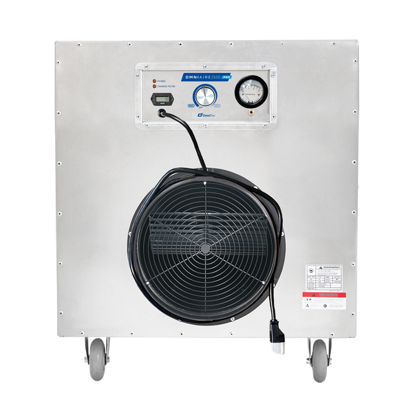 New! OmniAire Negative Air Machine • HEPA Filter • 99.97% • Metal