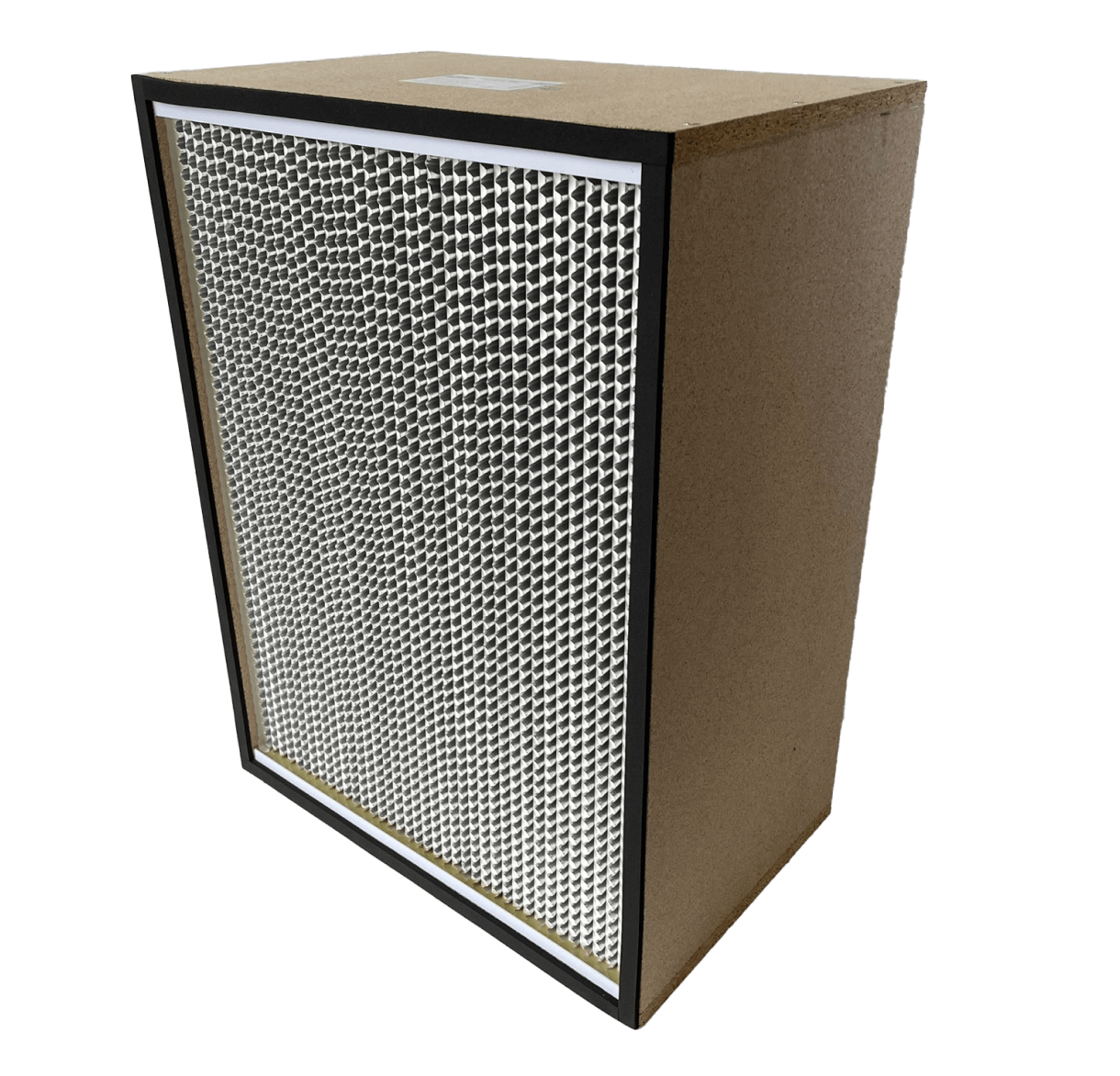 Certified Filter Module HEPA Certified Filter 24x18x12, 99.97%, Wood Frame, Standard Capacity ...