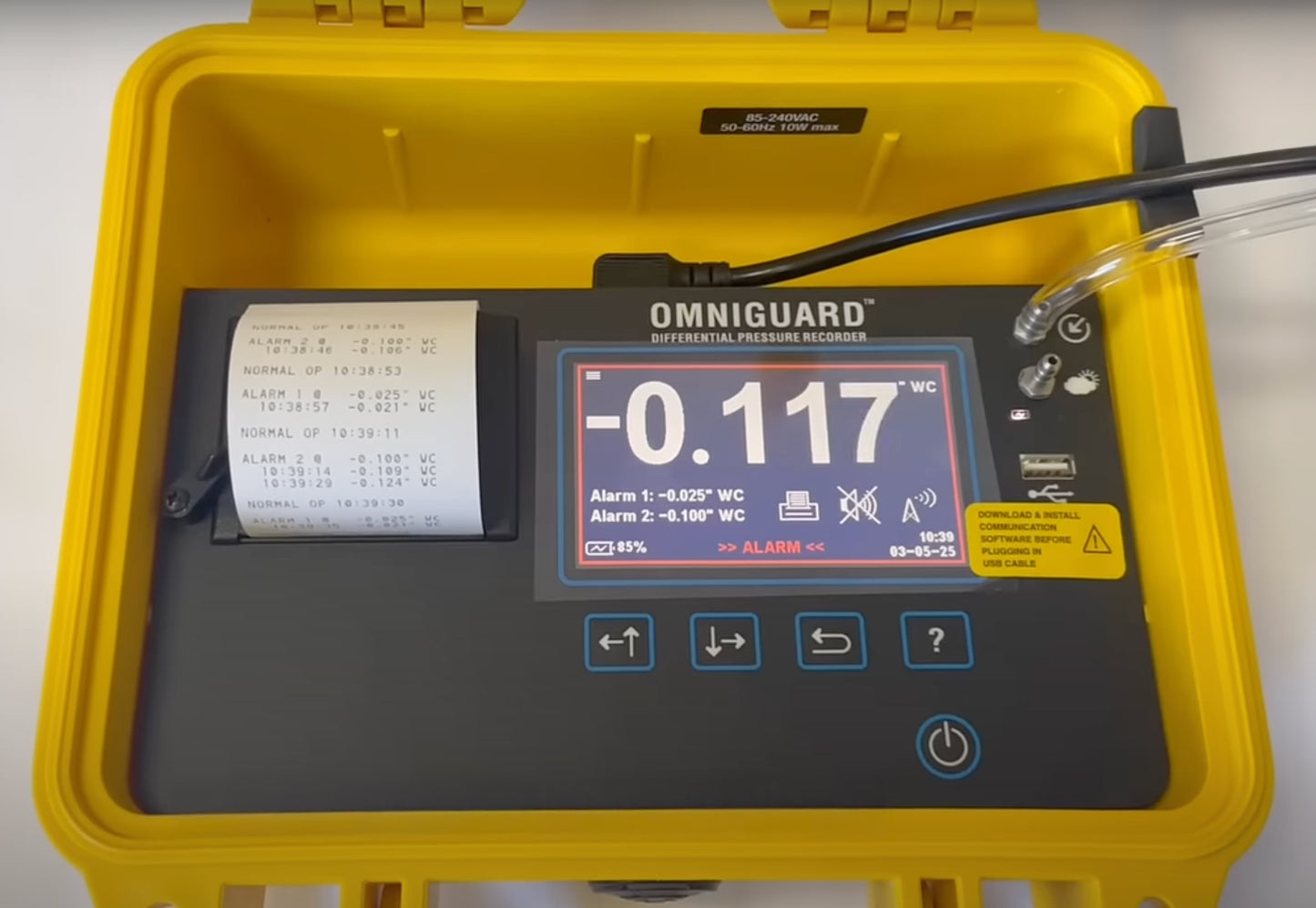 OmniGuard 6 Differential Pressure Monitor